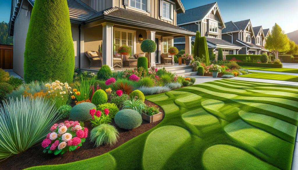 Creating a captivating curb appeal is vital in the real estate market. Begin by ensuring your lawn is well-maintained and free of clutter.