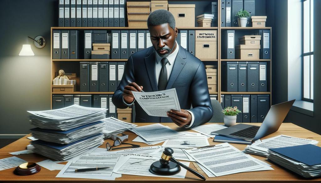 Workers' compensation lawyers work diligently to gather relevant documentation, including medical records, witness statements, and incident reports.