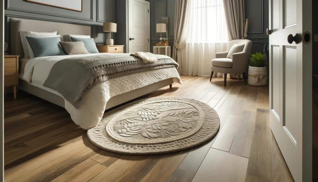 The condition and appearance of the flooring can greatly impact the overall look of the guest bedroom.
