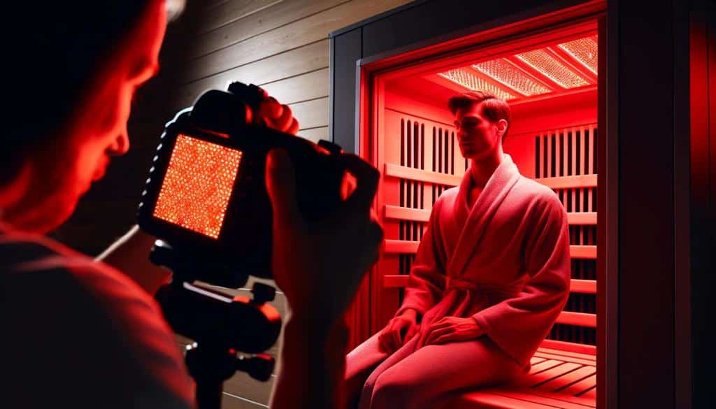The therapeutic warmth of an infrared sauna is a haven for pain relief and muscle recovery.