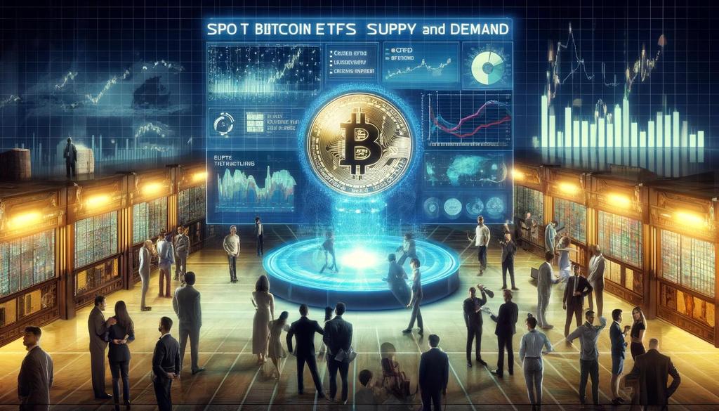 The advent of spot Bitcoin ETFs has nuanced implications for Bitcoin's supply and demand.