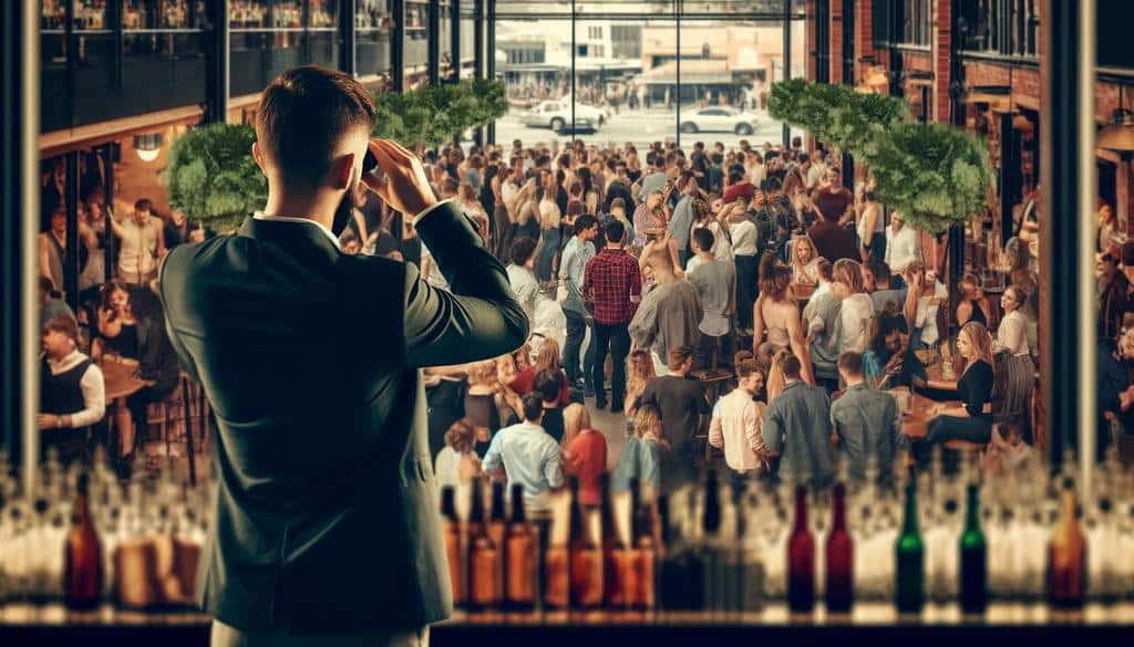 Monitoring crowd levels and the overall atmosphere of your establishment is crucial for identifying potential risks related to safe alcohol service.