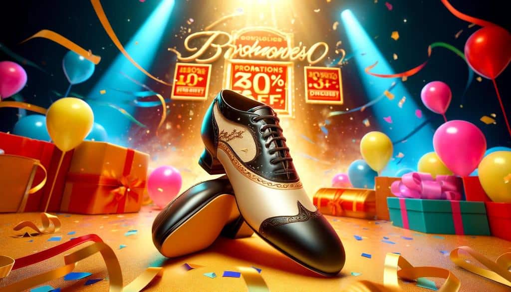The top online ballroom shoe stores offer several promotions and bonuses to their customers.