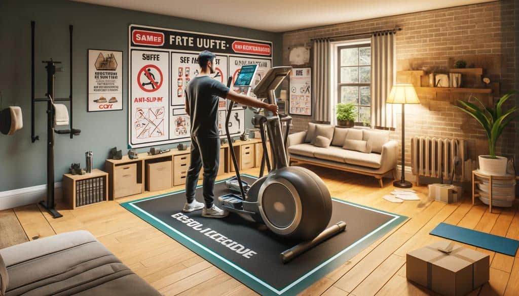 Prioritize safety when selecting gym equipment for your home.