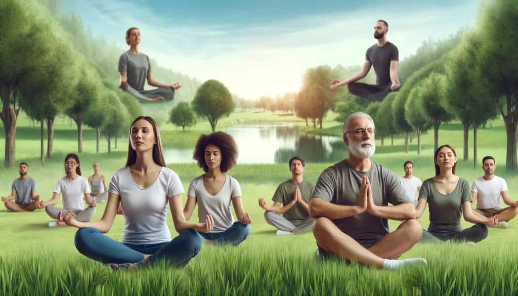 Experts recommend stress-reduction techniques such as mindfulness, meditation, yoga, and deep breathing exercises.