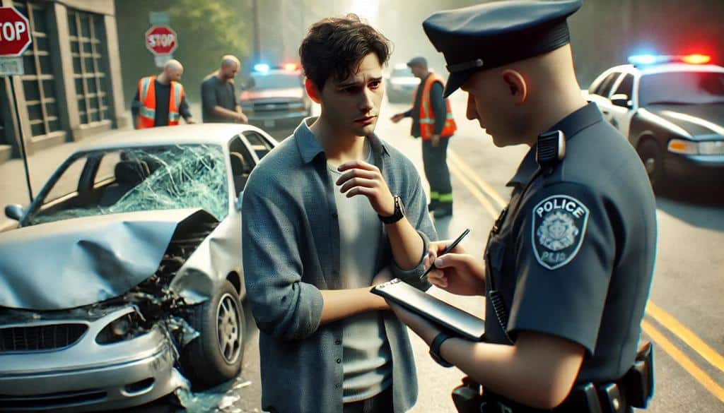 After a car accident, it is common for people to feel confused and extremely stressed.