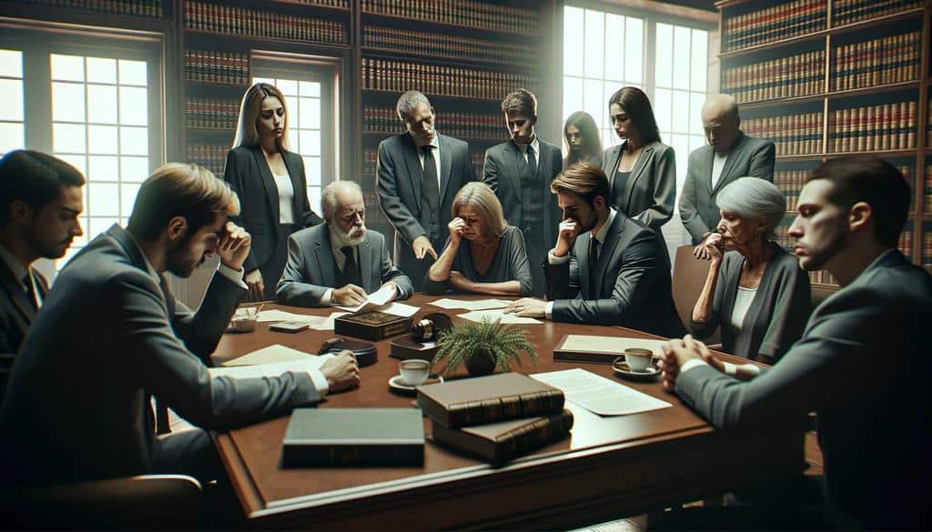 When facing the potential battle of a wrongful death suit it's wise to keep a cool headed demeanor in the face of injustice and contact a lawyer.
