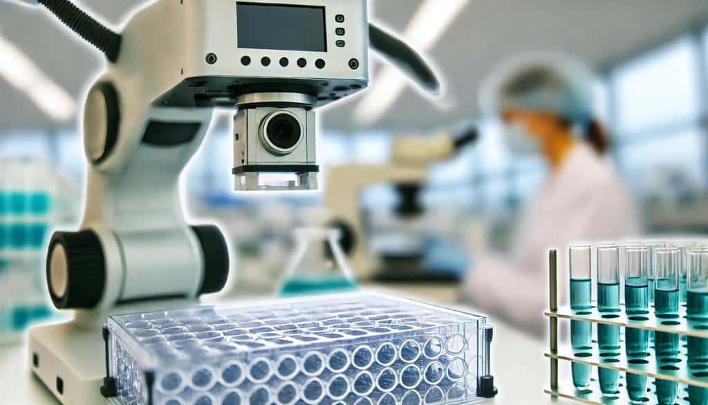 Top-rated liquid handler machines come equipped with an integrated digital camera for calibration.