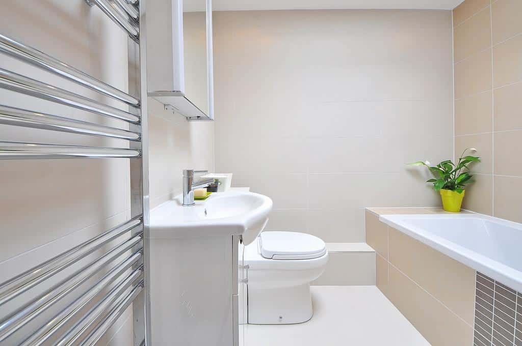 Keep your towels on a heated towel rack