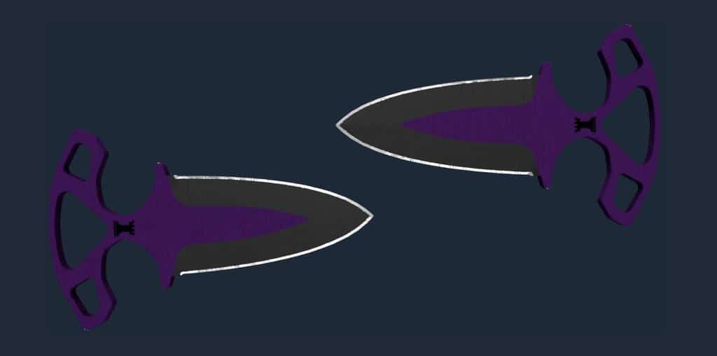 Shadow Daggers | Ultraviolet is part of the Ultraviolet series, giving it additional collectible value.