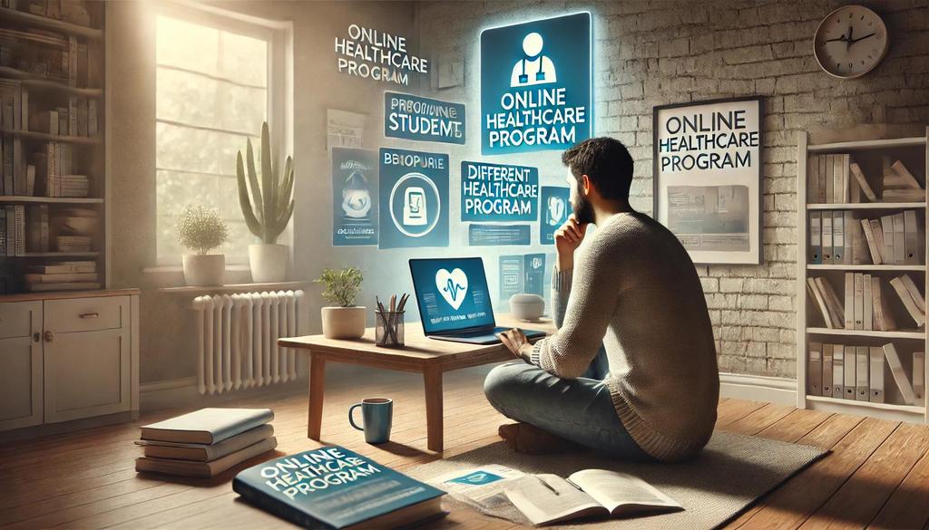 Selecting the right online healthcare degree program involves careful consideration of several factors.