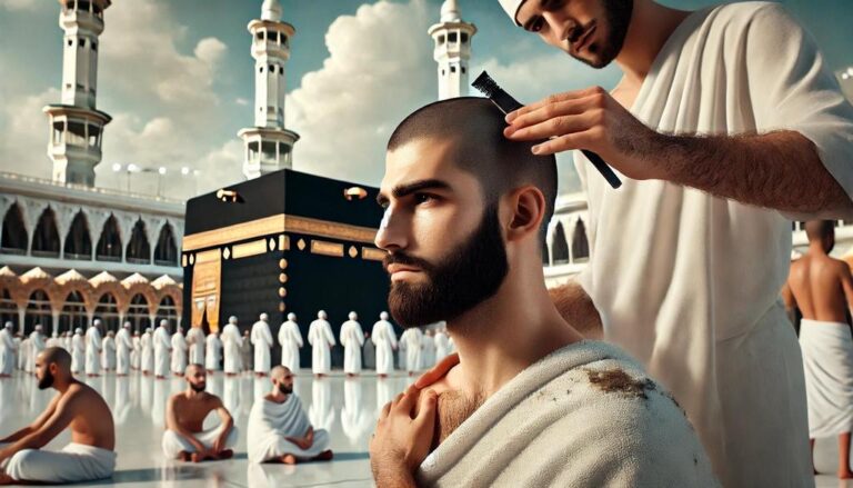 Umrah Rituals Visual Do You have to Shave your Head for Umrah?