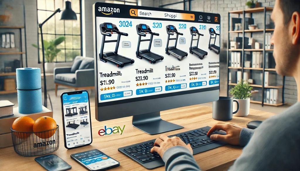 Websites such as Amazon, eBay, and Craigslist offer a diverse range of treadmills at various price points.