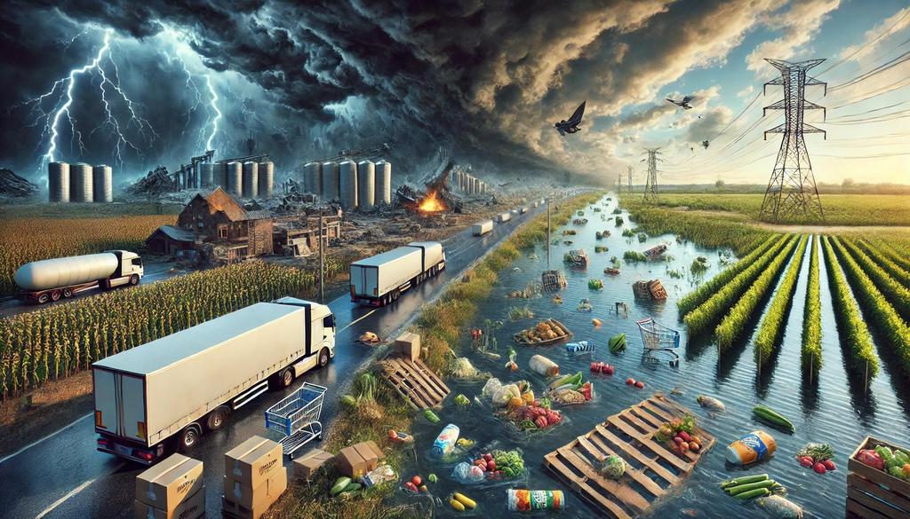 Such disruptions can devastate crops and livestock, leading to food shortages and price hikes.