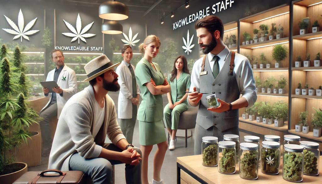 Registering at a Las Vegas cannabis dispensary provides the advantage of access to knowledgeable staff members.
