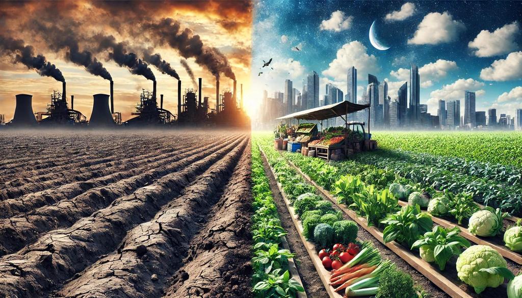 Pollution from industrial activities, vehicular emissions, and agricultural runoff introduces harmful chemicals into the food supply.