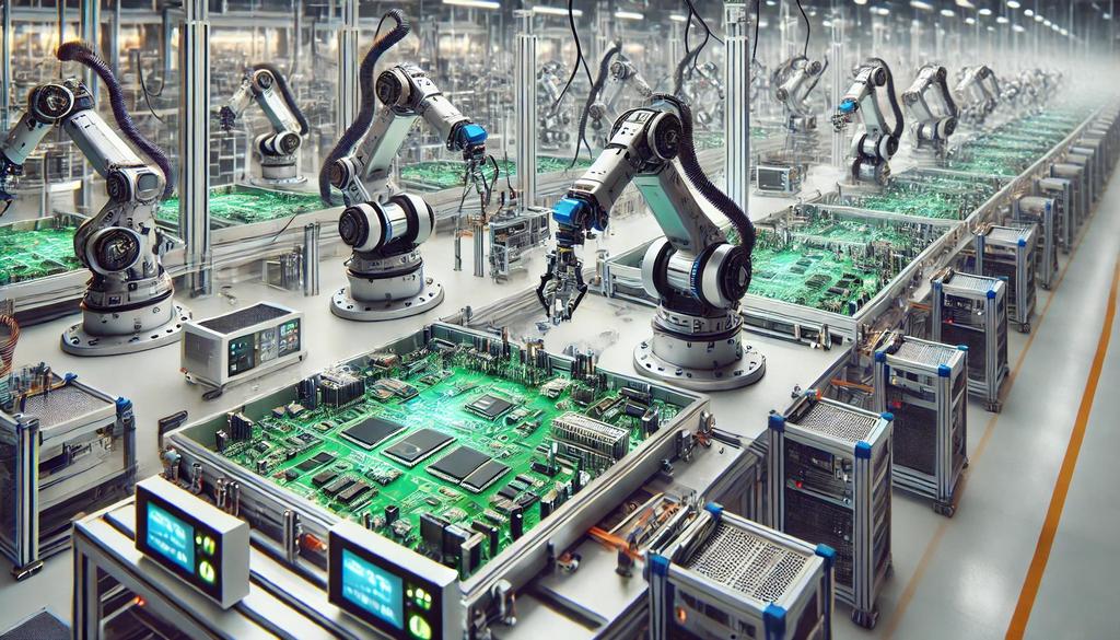 Television Manufacturing: The Role of Industrial Automation