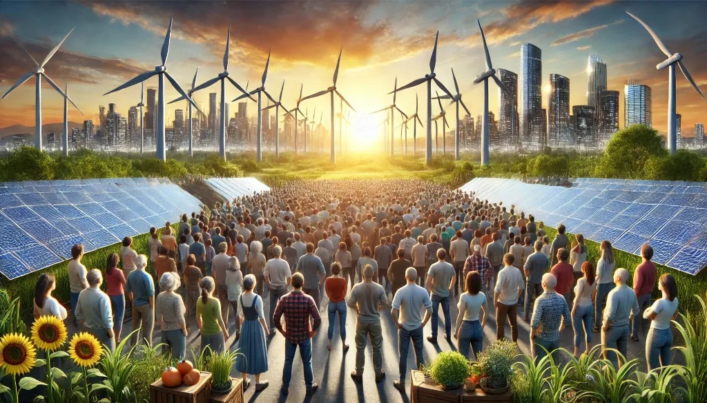 A just transition ensures that fossil fuel-dependent communities are not left behind but rather are supported with the tools, resources, and opportunities needed to build a resilient future.
