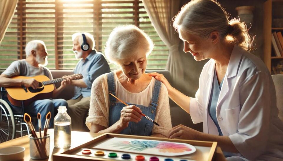 The Role of Art and Music Therapy in Dementia Care