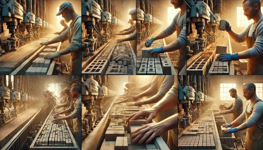 Brick machines operate through distinct mechanisms determining their automation level, production capacity, and brick types.
