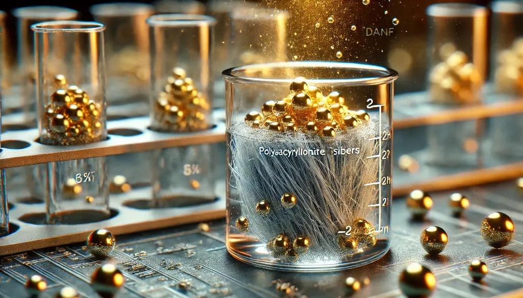 The Korea Institute of Science and Technology (KIST) has developed an advanced fibrous material, based on polyacrylonitrile fibers (PANF), which can selectively recover high-purity gold from e-waste.