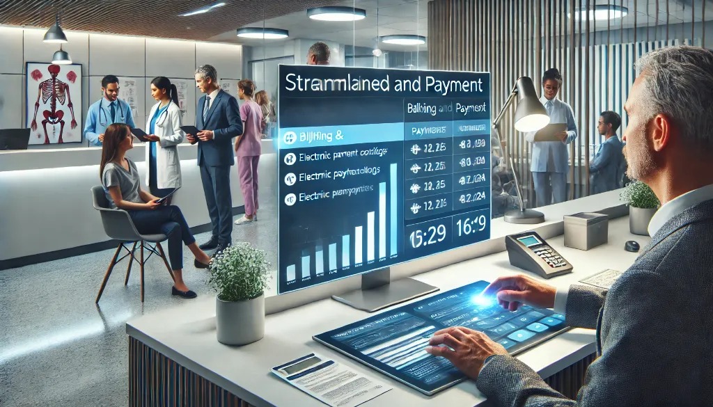 Billing is one of the most time-consuming tasks for front office staff