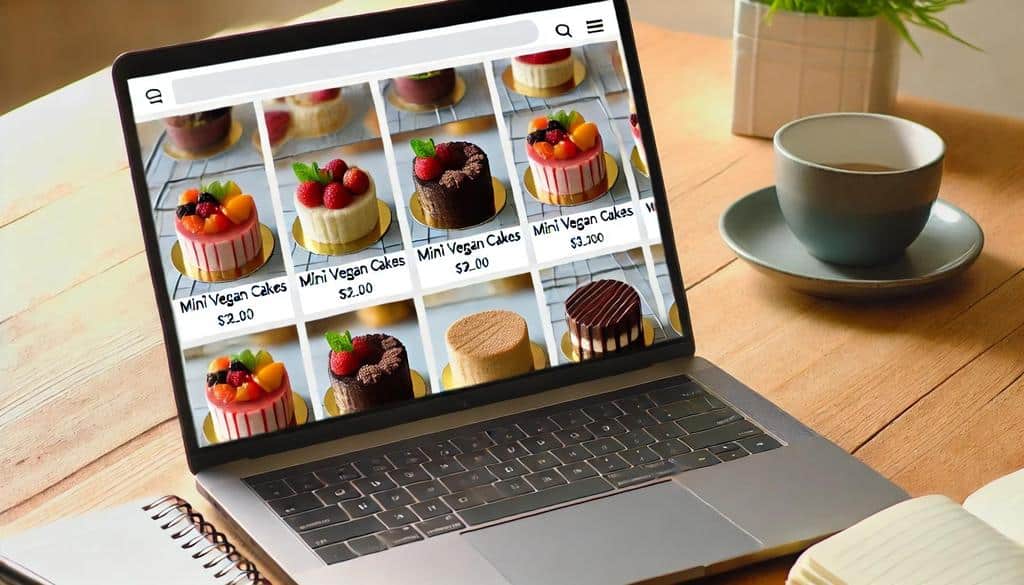 Purchasing mini vegan cakes online offers unparalleled convenience.
