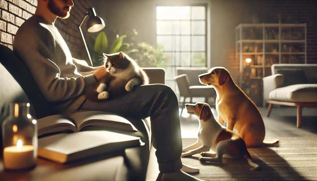 Scientific studies have shown that pets, including dogs, cats, and even smaller animals like fish, can significantly reduce stress and improve heart health.