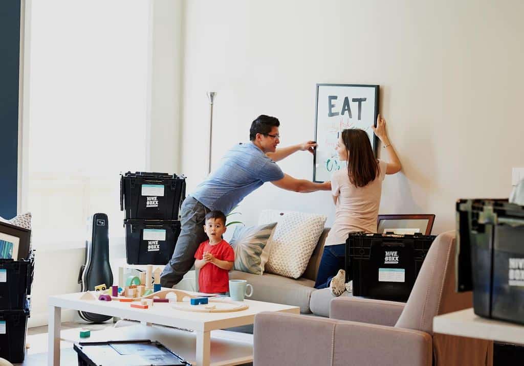 Moving excess furniture, personal items, and other belongings into storage can help create a more open, welcoming environment.