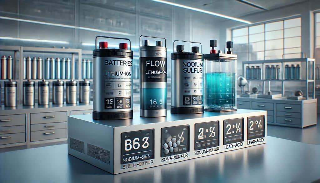 The application determines the kind of battery used in a BESS