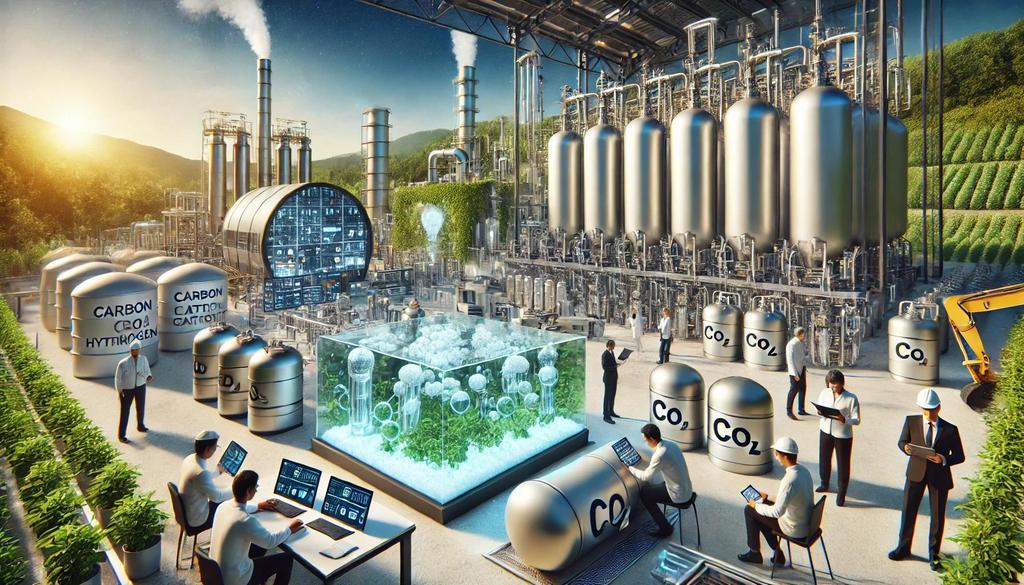 The intersection of carbon capture technology and hydrogen production represents a groundbreaking approach to creating a sustainable energy landscape.