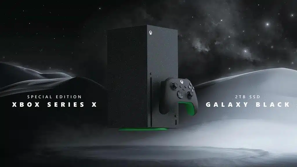 The Xbox Series X Galaxy edition