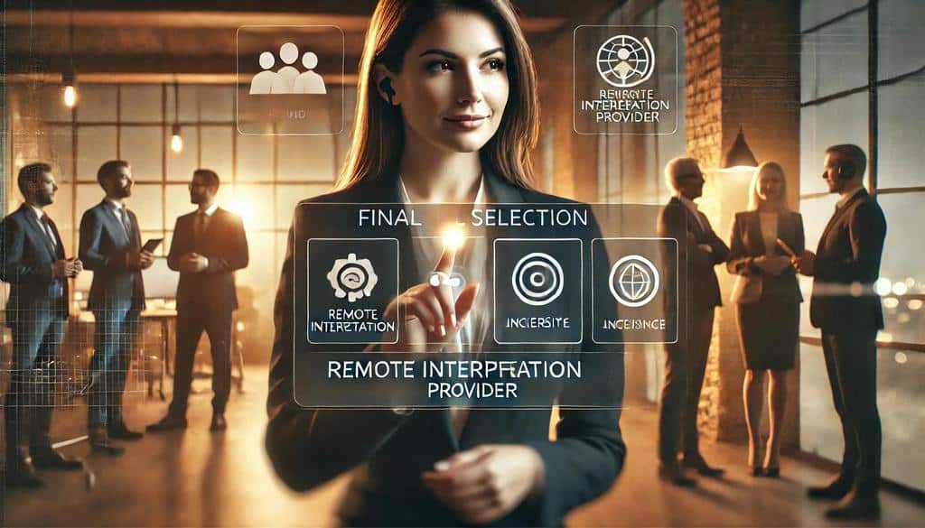 Choosing the appropriate interpretation provider necessitates a detailed evaluation of several critical factors.