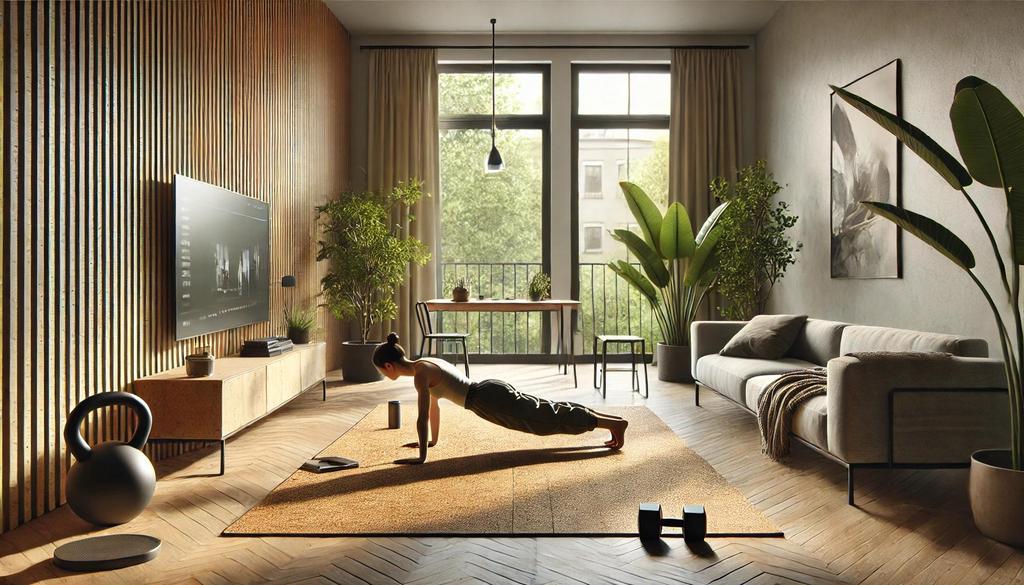 Bodyweight workouts provide a sustainable way to maintain fitness without the need for equipment.