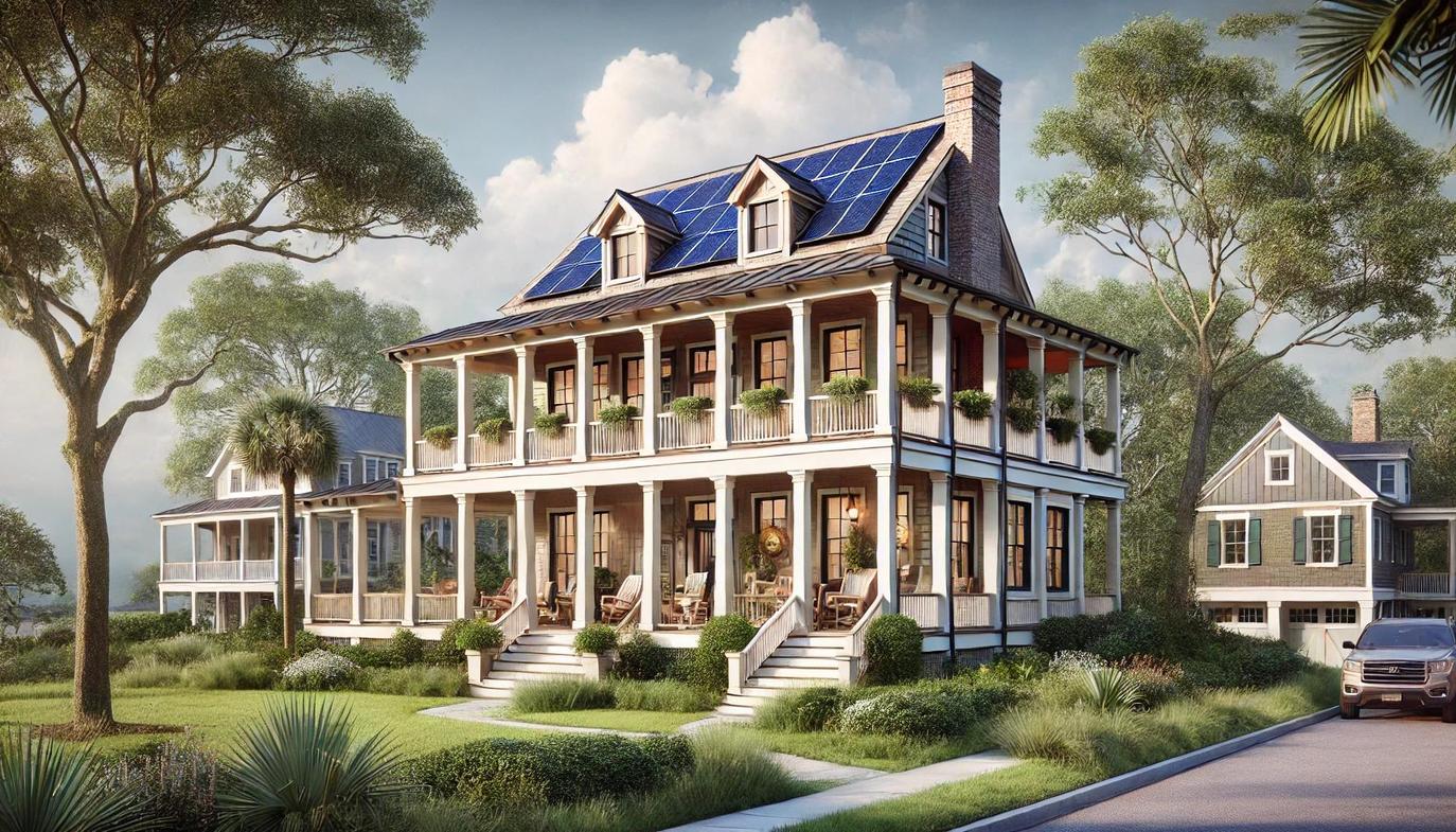 Charleston’s coastal homes perfectly marry traditional Southern architecture and contemporary design.