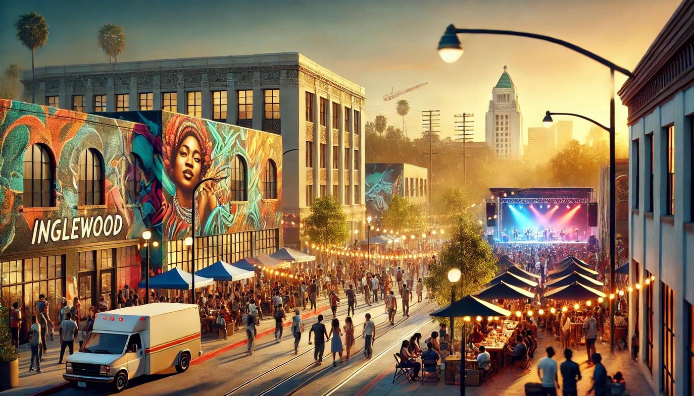 Inglewood's blend of history, creativity, and community spirit makes it stand out from other LA neighborhoods.