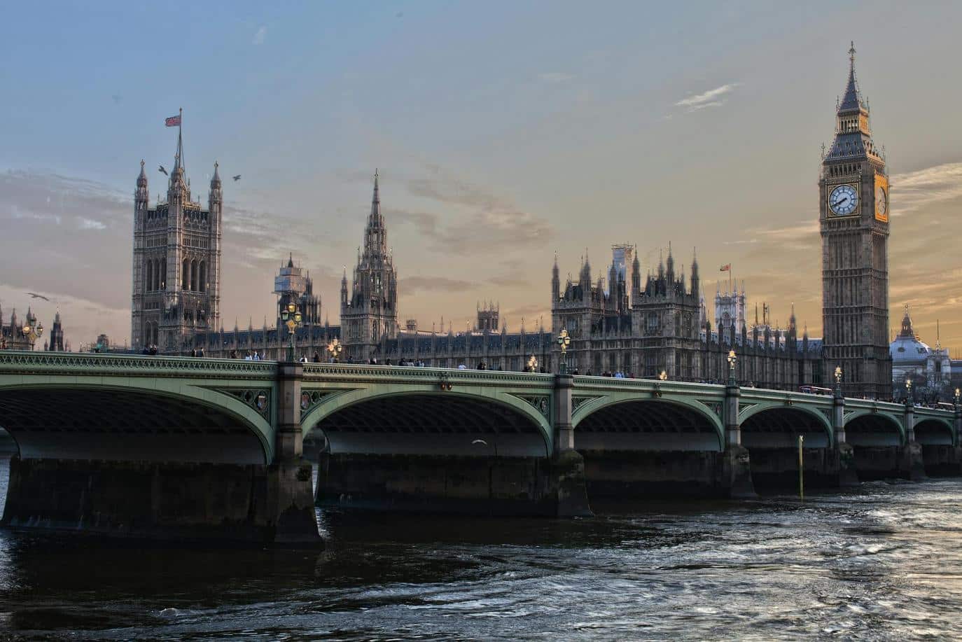 Thames River in London