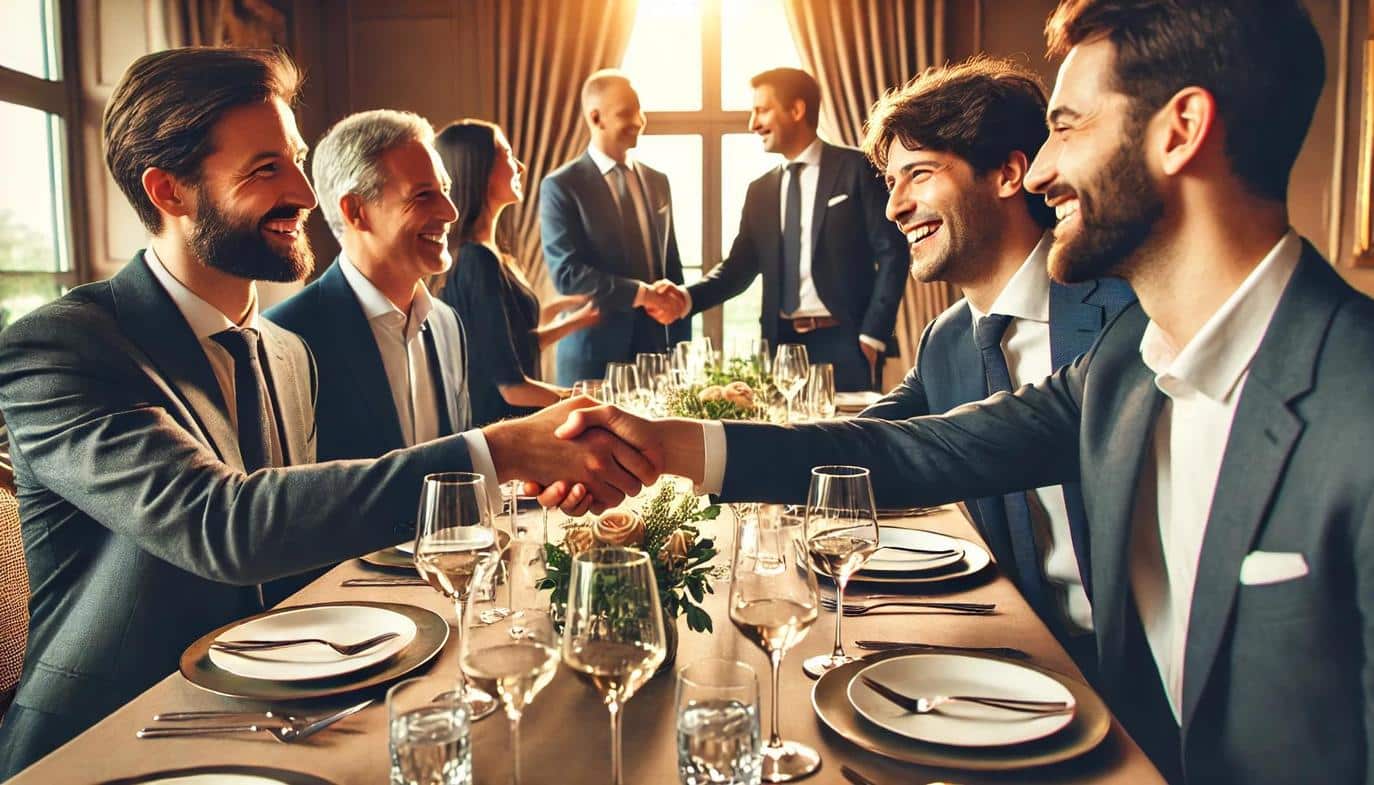 A well-executed business luncheon can be the turning point in securing new investments.