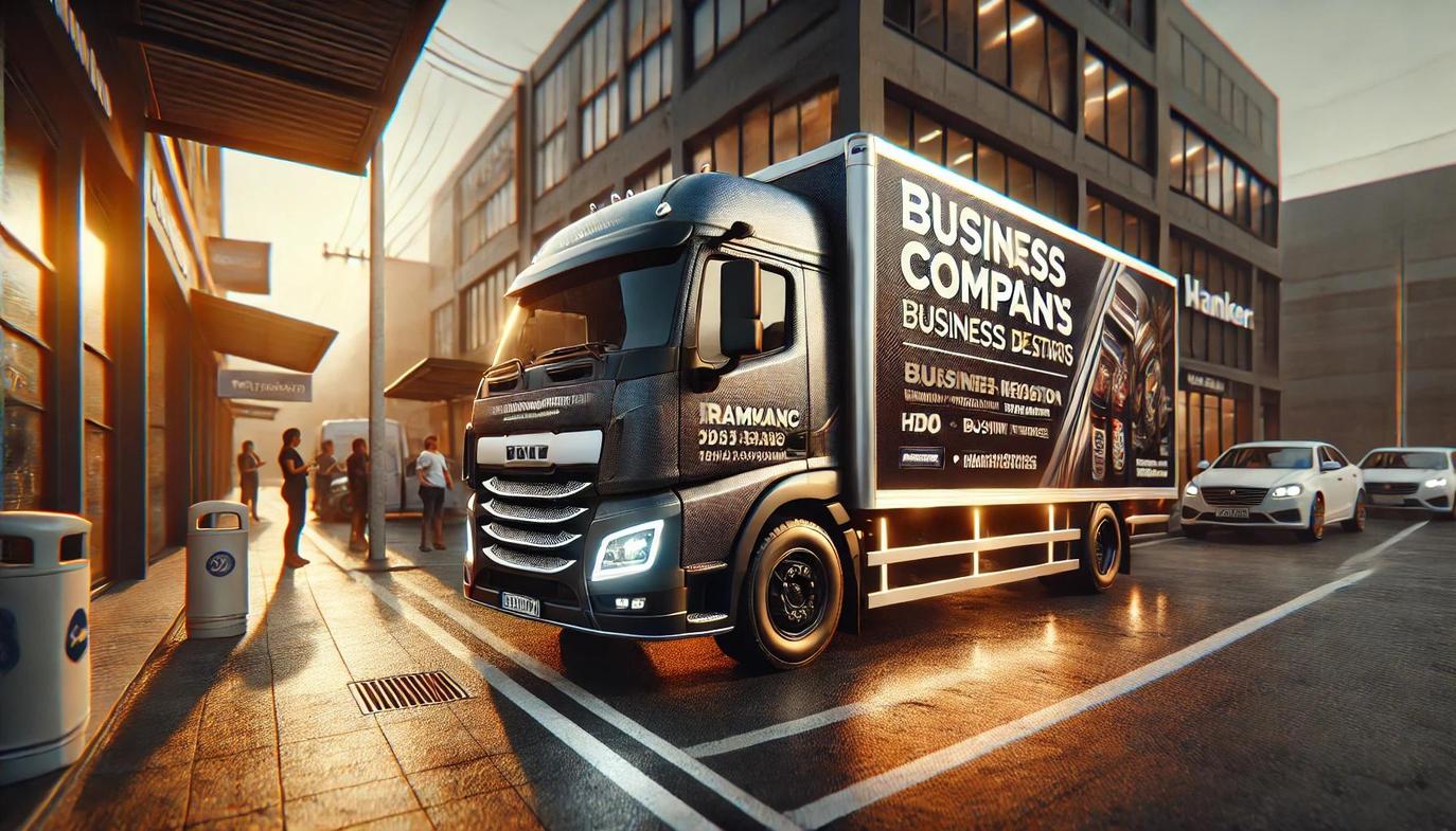 A custom vehicle wrap helps your business get noticed.
