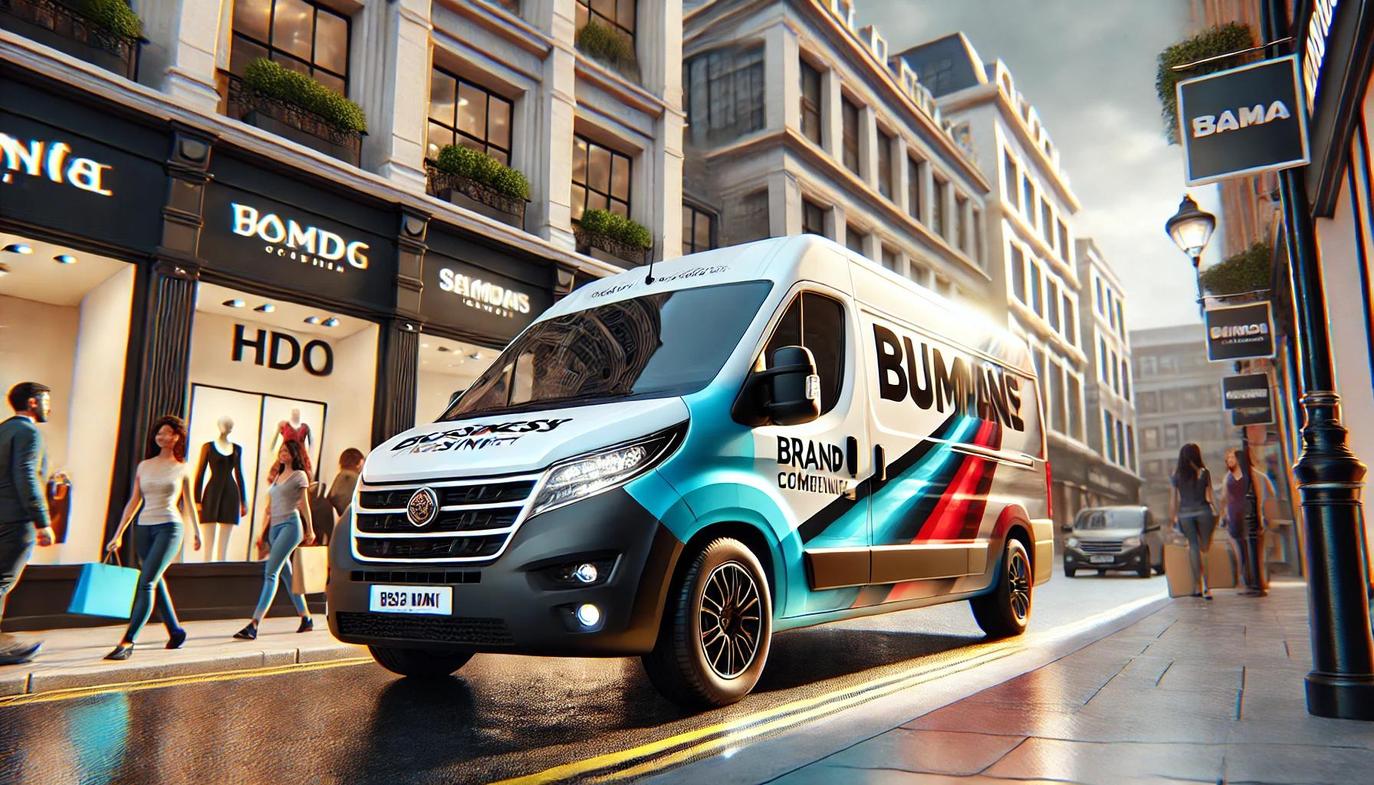 A custom vehicle wrap makes your business easy to recognize.