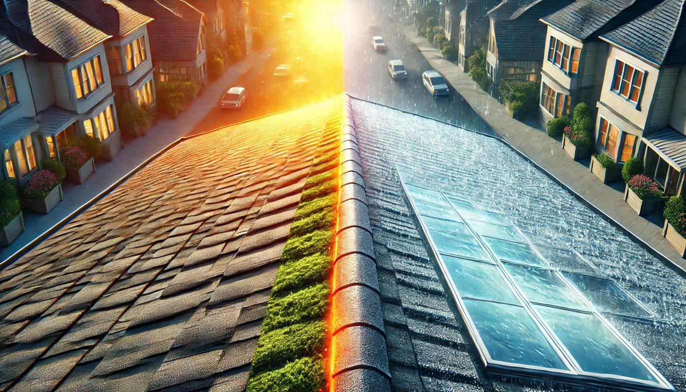 One of the most significant benefits of eco-friendly roofing is its ability to improve a building’s energy efficiency