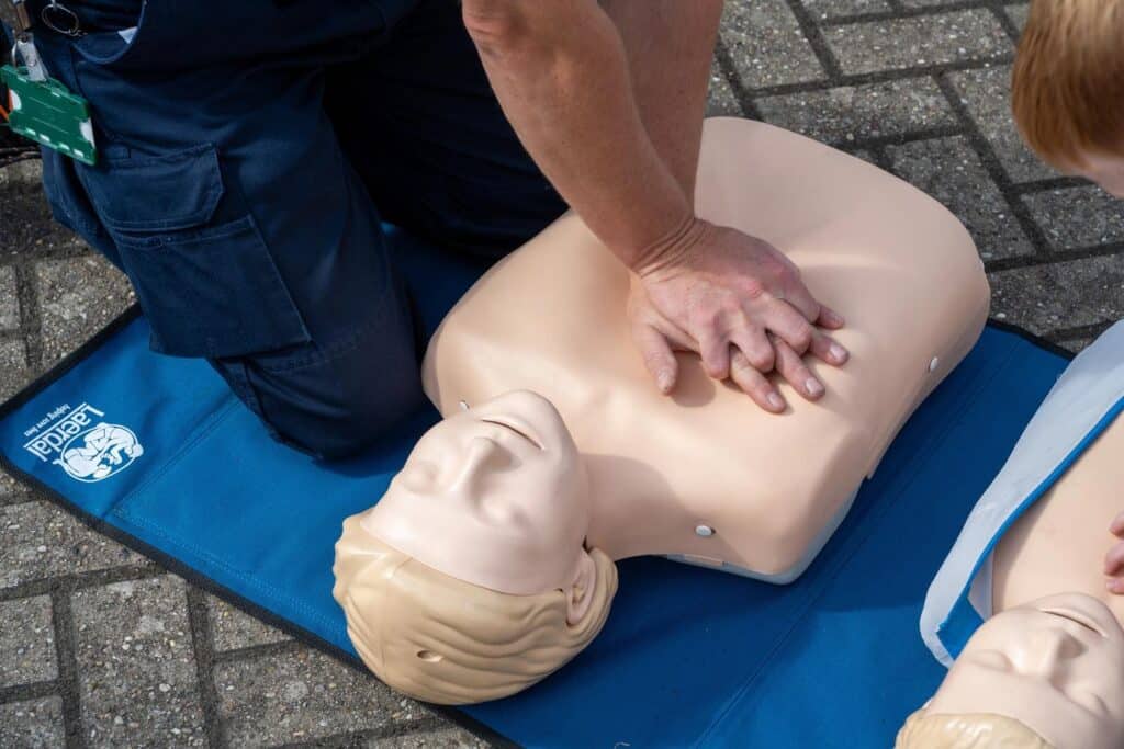CPR and first aid training