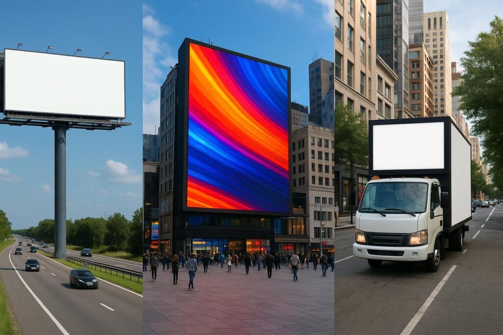 Mobile Billboards on Electric Vehicles