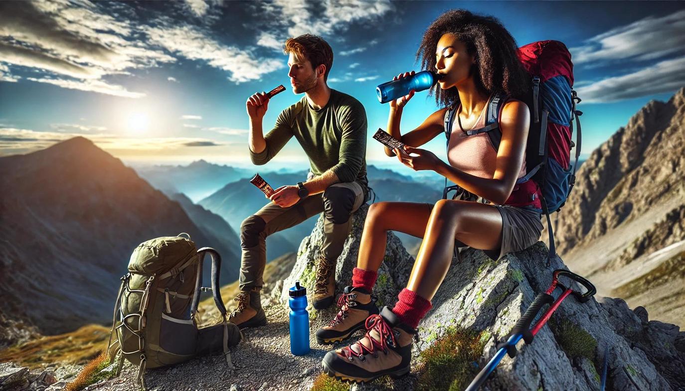 Fueling the body correctly is often underestimated by first-time climbers.