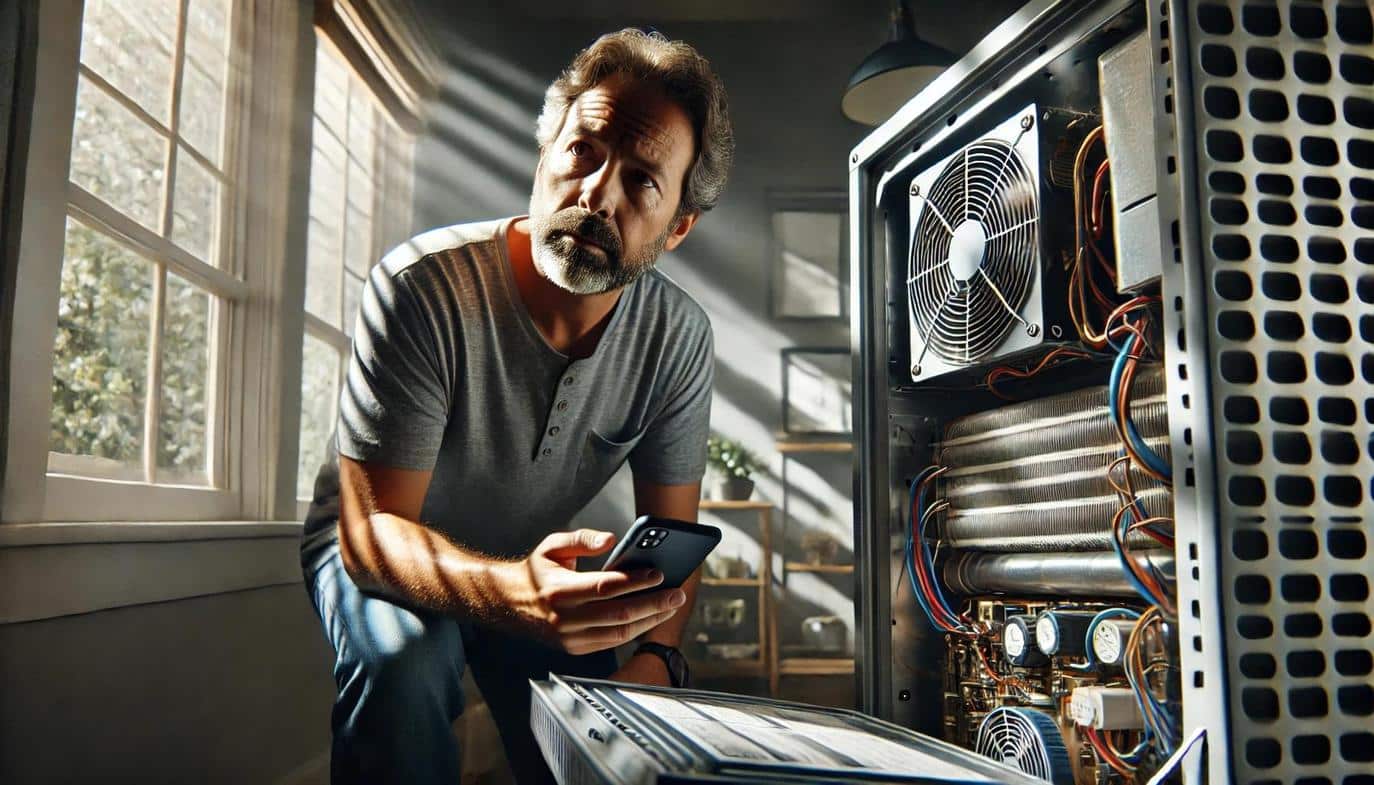 Most HVAC systems produce a low hum when operating, which is completely normal.