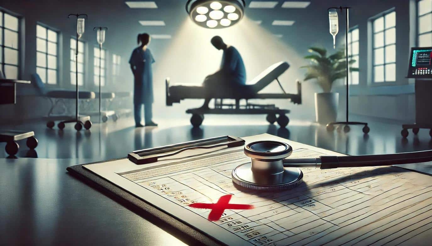 Medical malpractice is when the action of a medical professional falls below the standard of care and leads to harm or death