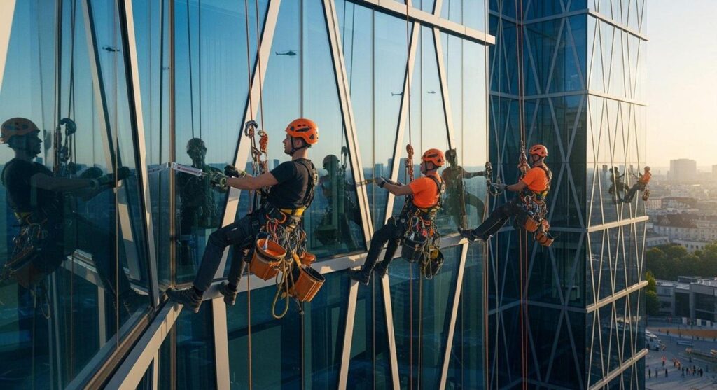 Comparing Traditional Scaffolding vs. Rope Access for High-Rise Repairs