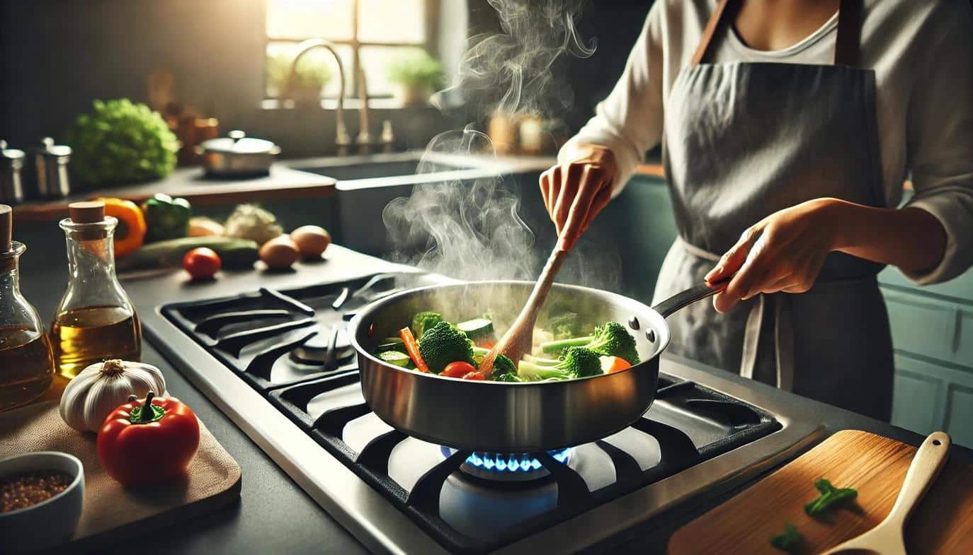 Stainless steel cookware is a reliable choice for zero-waste cooking.