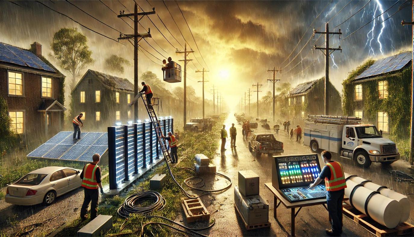 Extreme weather events frequently disrupt energy grids, causing blackouts that affect households, healthcare facilities, schools, and businesses.