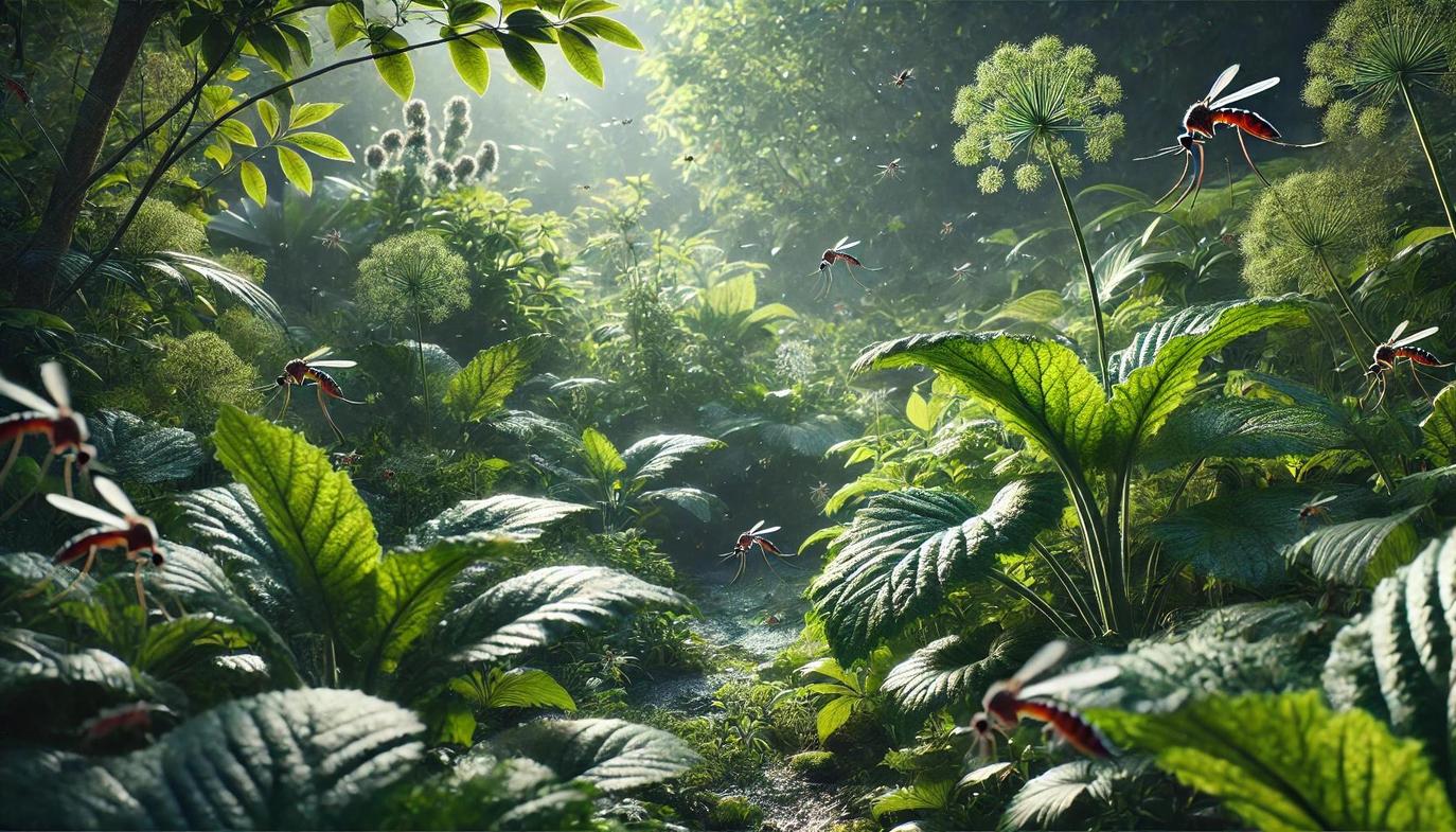 Trees and bushes provide shade, help retain soil moisture, and offer wind protection